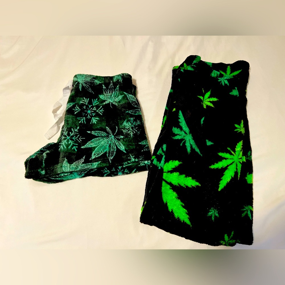 Fuzzy Pajama Shorts & Pants